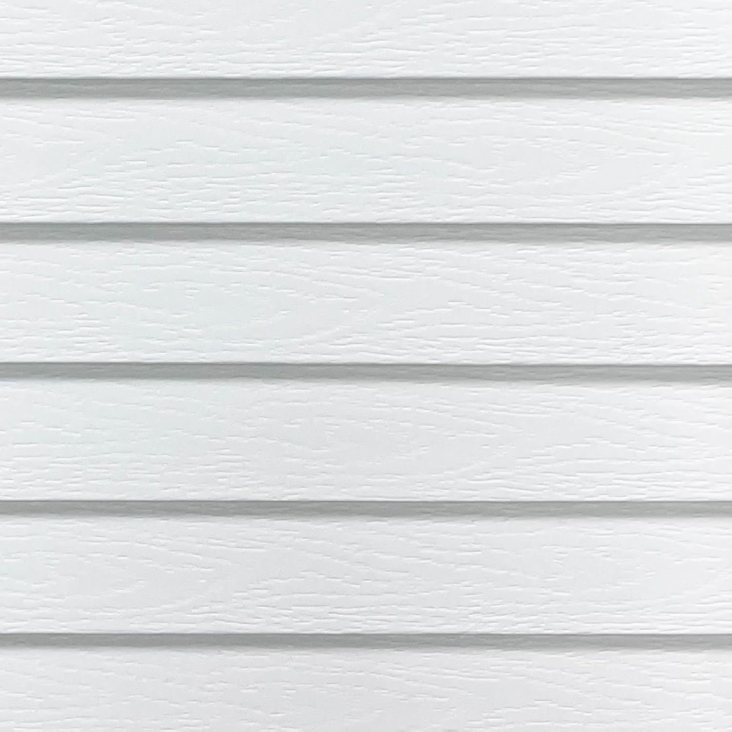 DEZ FURNISHINGS Cordless 2" Signature Faux Wood Blind, 46" W x 48" H, Embossed White