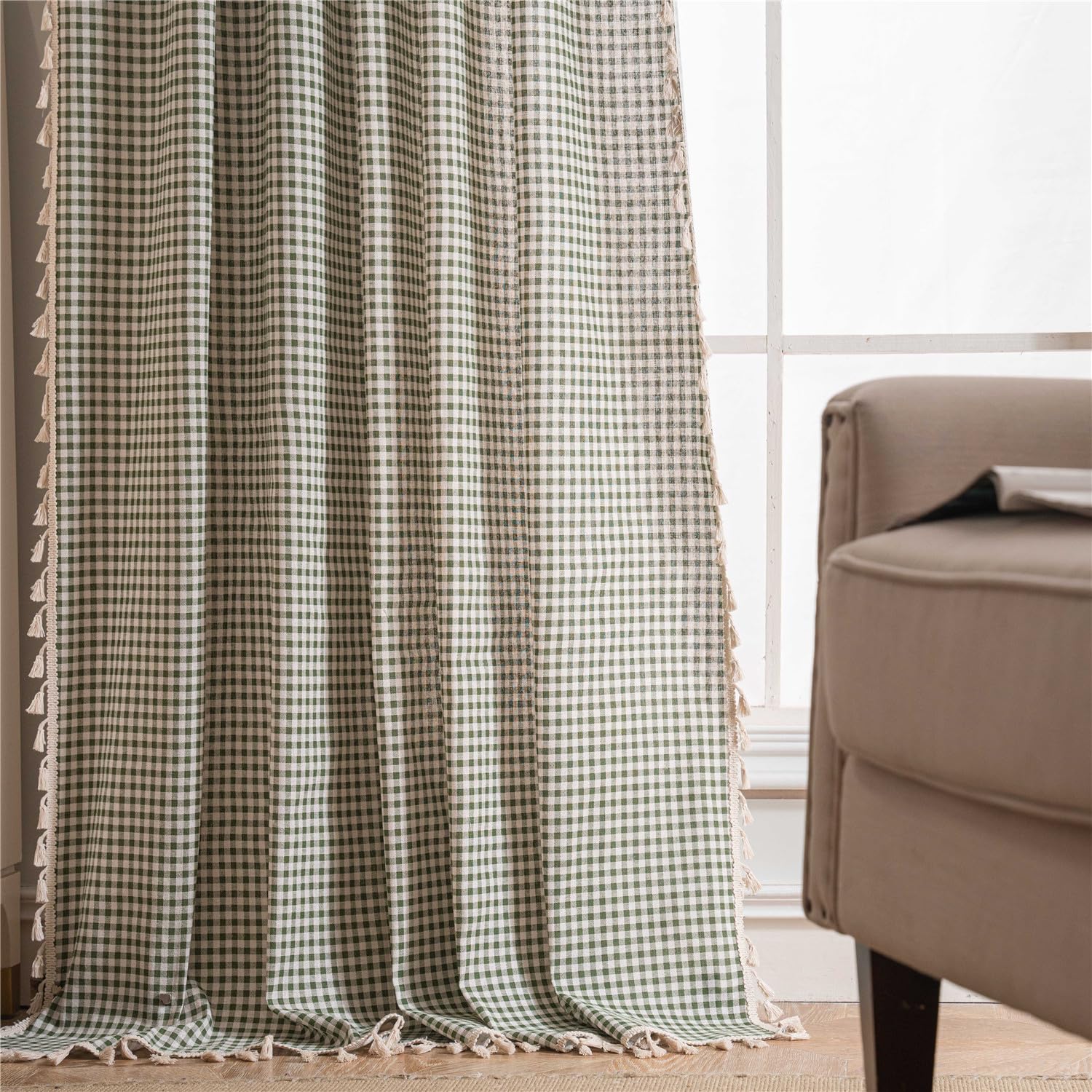 Vintage Birds Sheer Curtains 84 Inches Length Farmhouse Tulle Curtain Panels for Home Decoration Rod Pocket Light Filtering Voile Window Drapes for Patio Door Sliding Glass Door 1 Panel W55 X L84 Inch