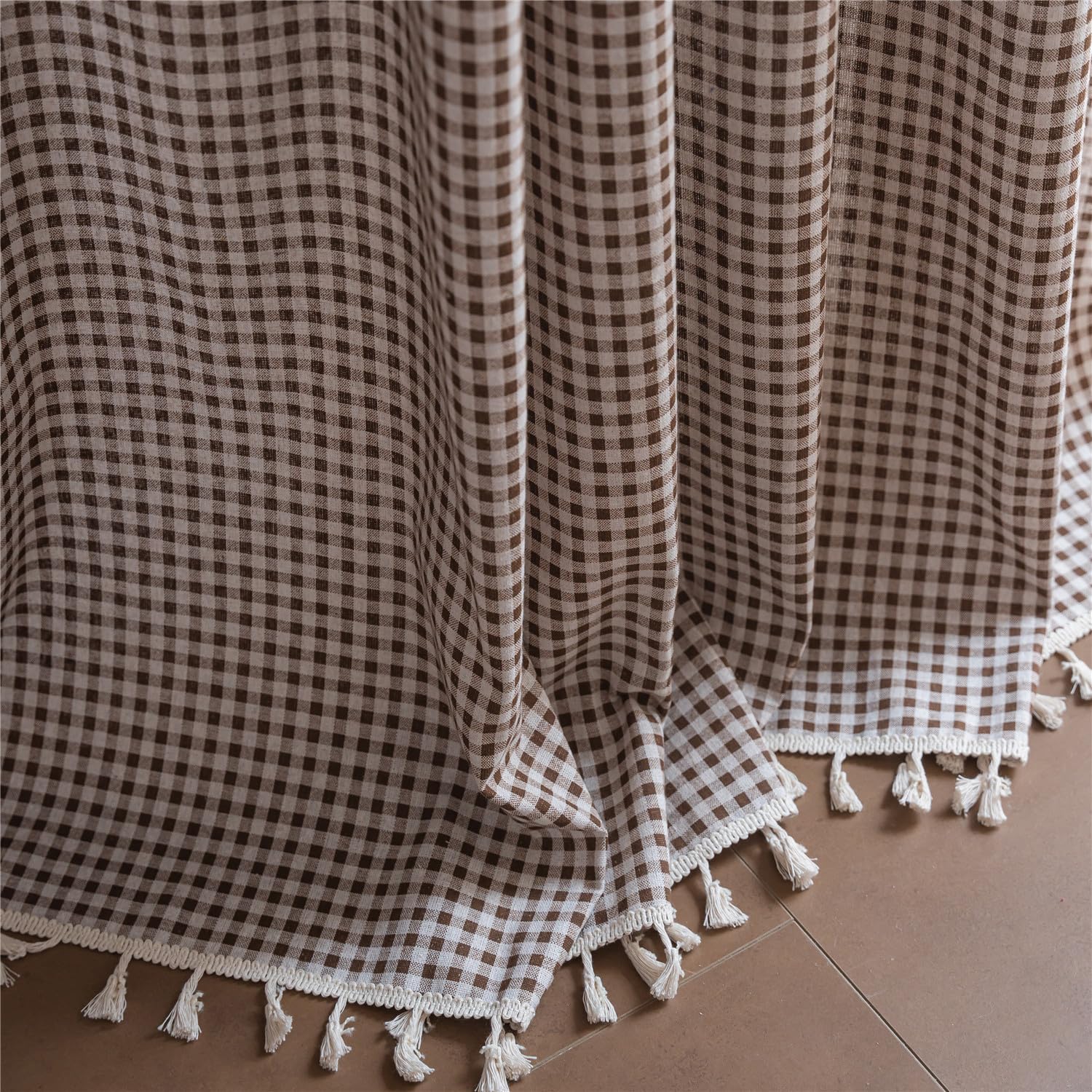 Vintage Birds Sheer Curtains 84 Inches Length Farmhouse Tulle Curtain Panels for Home Decoration Rod Pocket Light Filtering Voile Window Drapes for Patio Door Sliding Glass Door 1 Panel W55 X L84 Inch